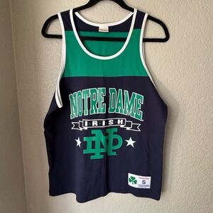 Mitchell & Ness‎ Notre Dame Irish Tank Top  Size Small
